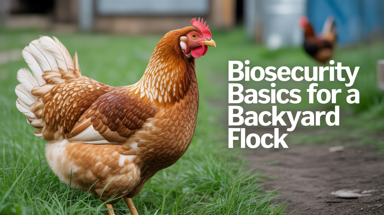 Biosecurity Basics for a Backyard Flock