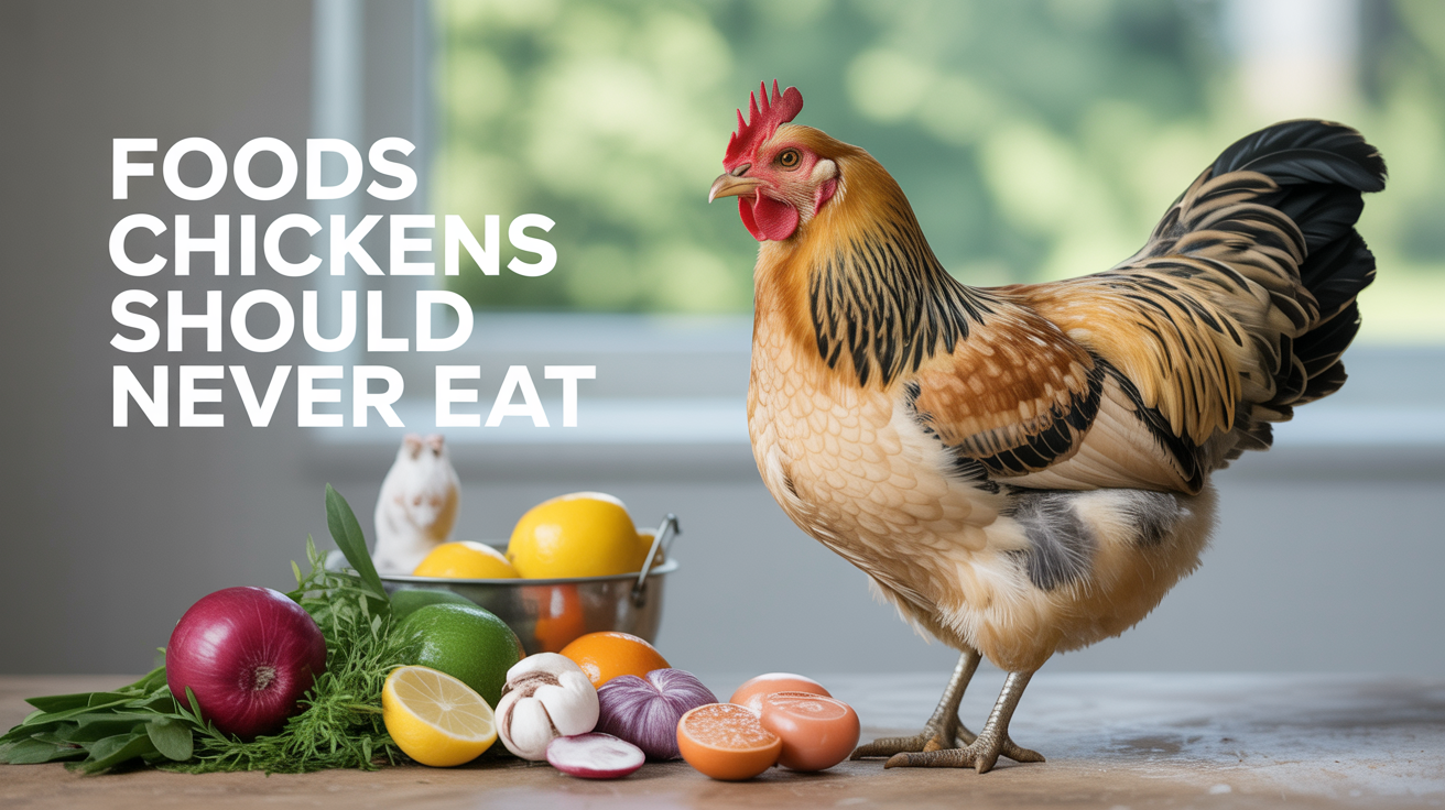 Foods Chickens Should Never Eat