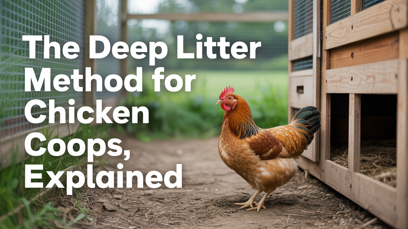 The Deep Litter Method for Chicken Coops, Explained
